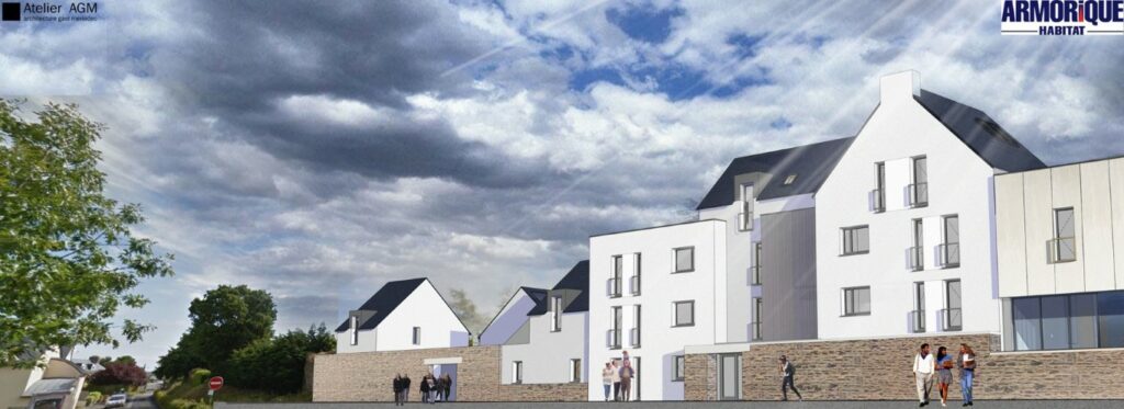 Logements collectifs / PORDIC